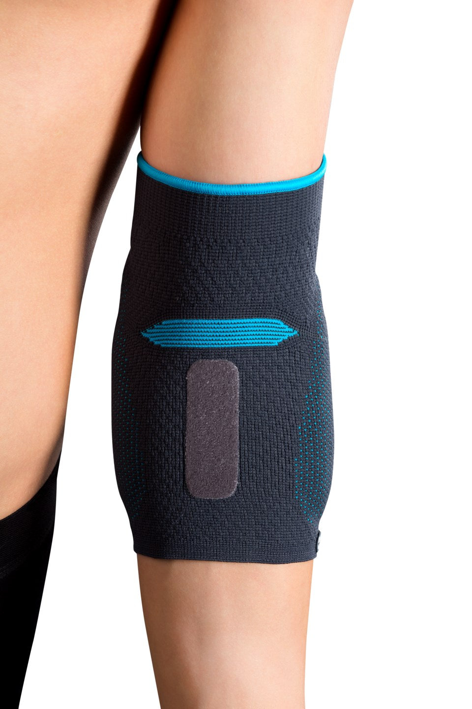 MOBILIS EpiActive - Adjustable, anatomically contoured compression elbow brace with silicone pads