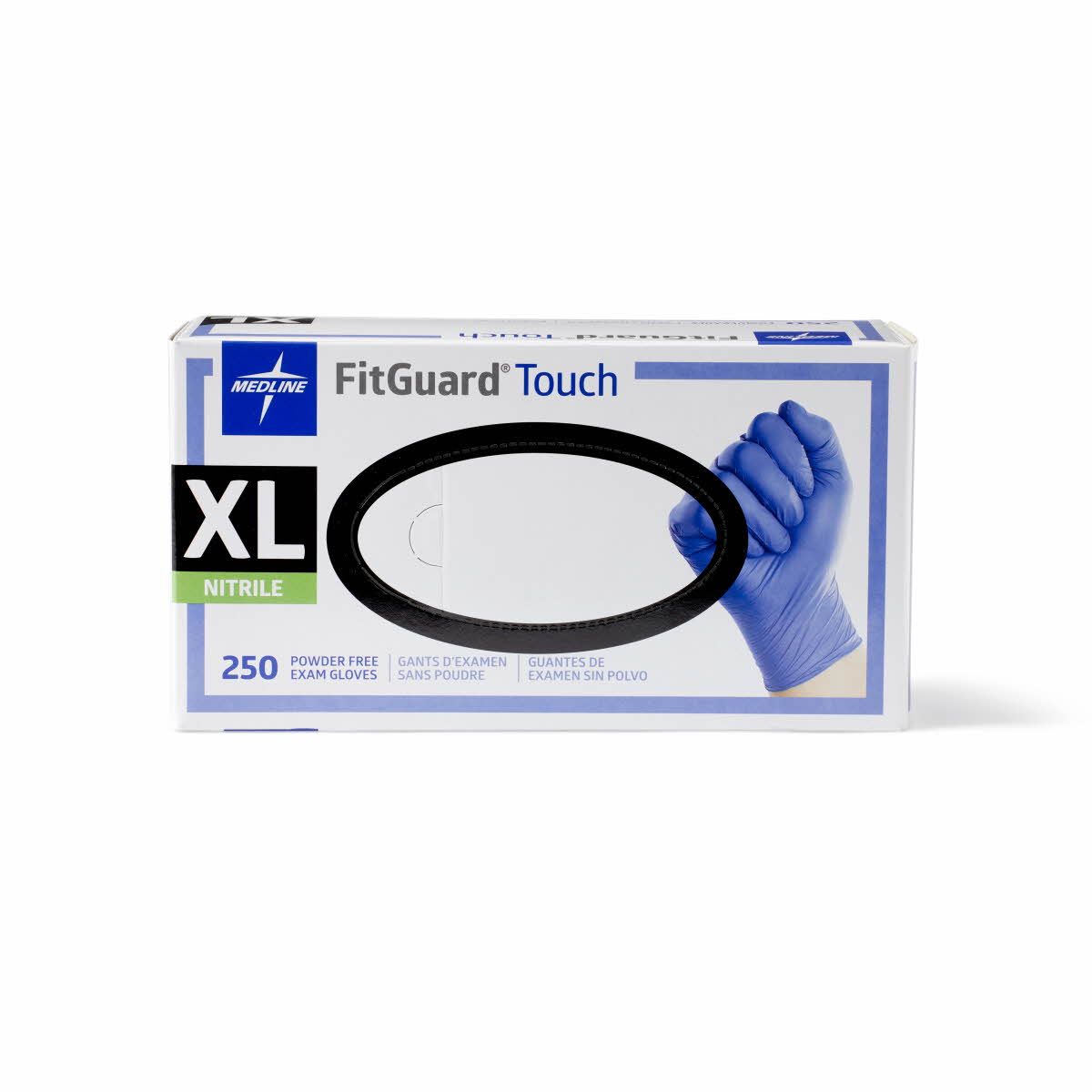 Fitguard Nitrile Powder-Free Exam Gloves XL, 250/box