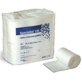 Specialist 100 Cotton Cast Padding 5cm X 3.7m - Box Of 24 - Home Health Store Inc