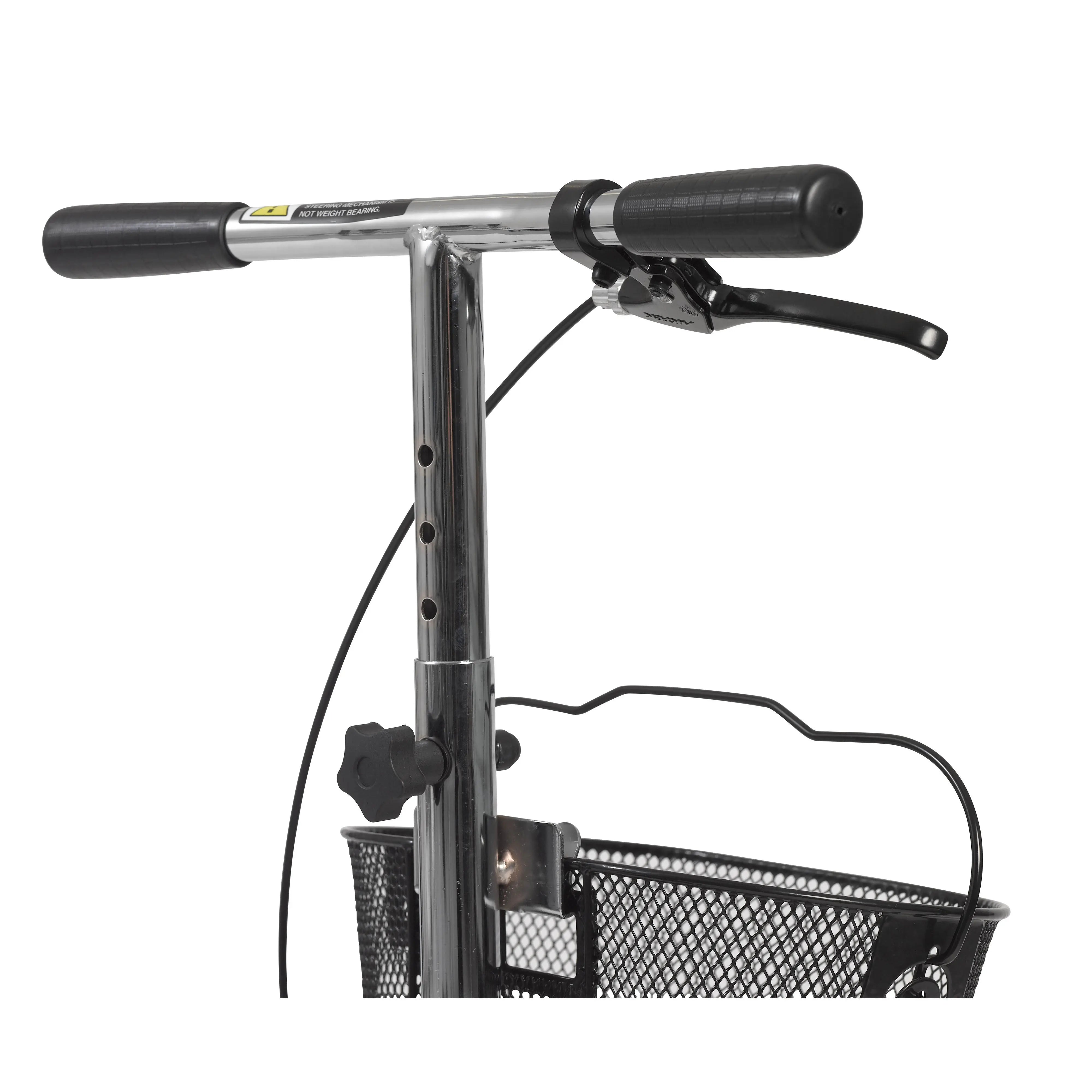 Dual Pad Steerable Knee Walker Knee Scooter with Basket, Alternative to Crutches - Home Health Store Inc