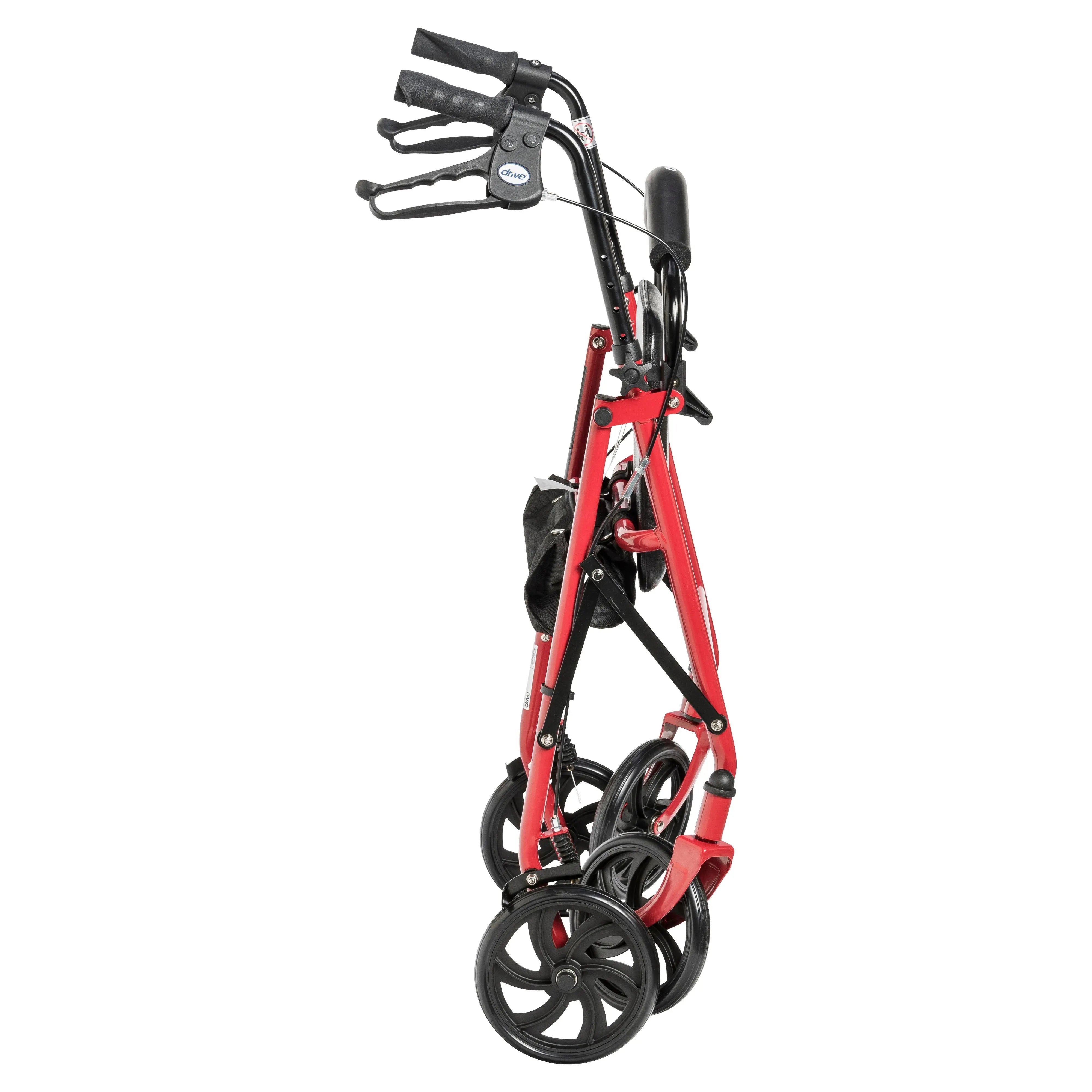 Four Wheel Rollator Rolling Walker with Fold Up Removable Back Support - Home Health Store Inc