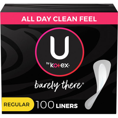 U by KOTEX® Barely There® Liners - Home Health Store Inc
