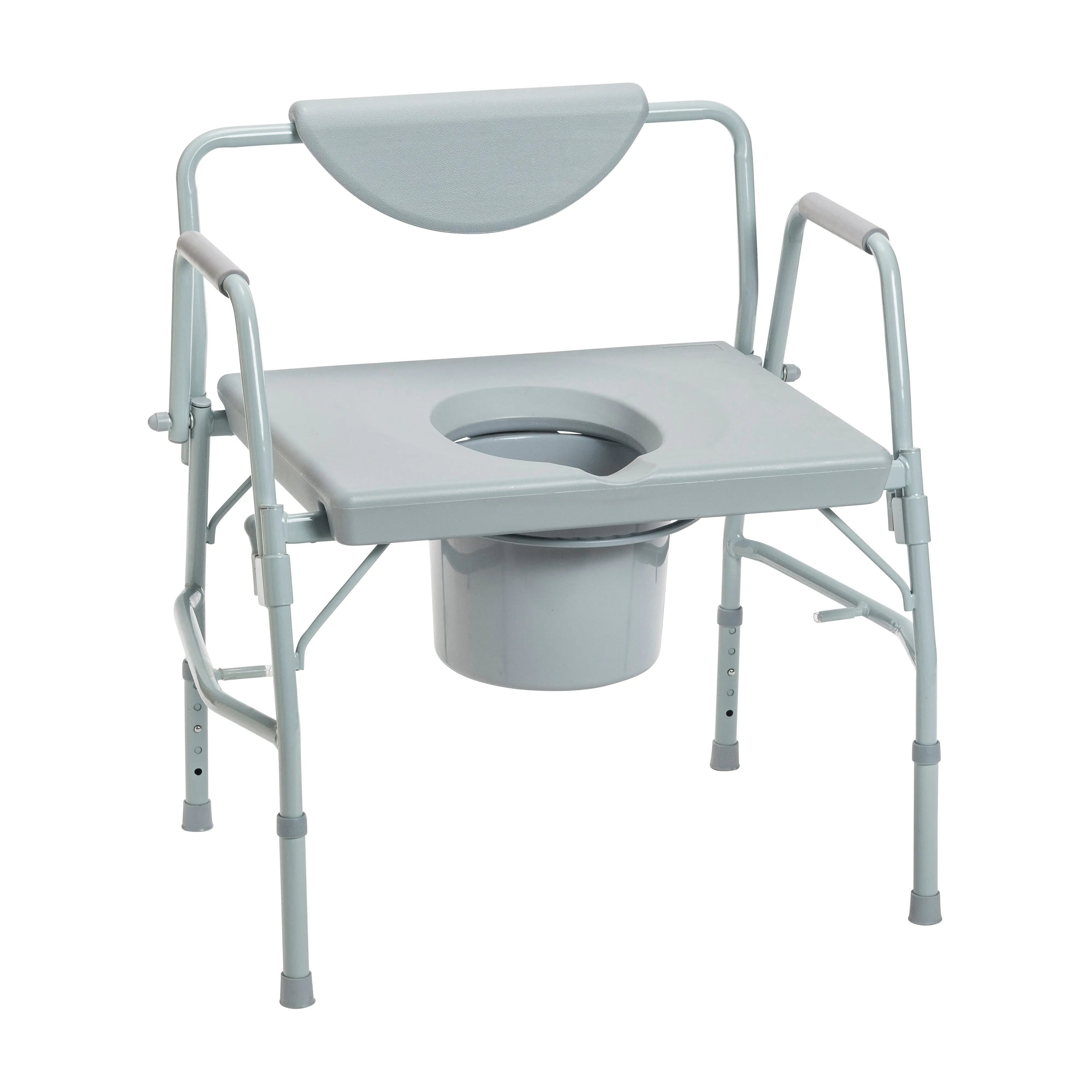 Bariatric Drop Arm Bedside Commode Chair - Home Health Store Inc