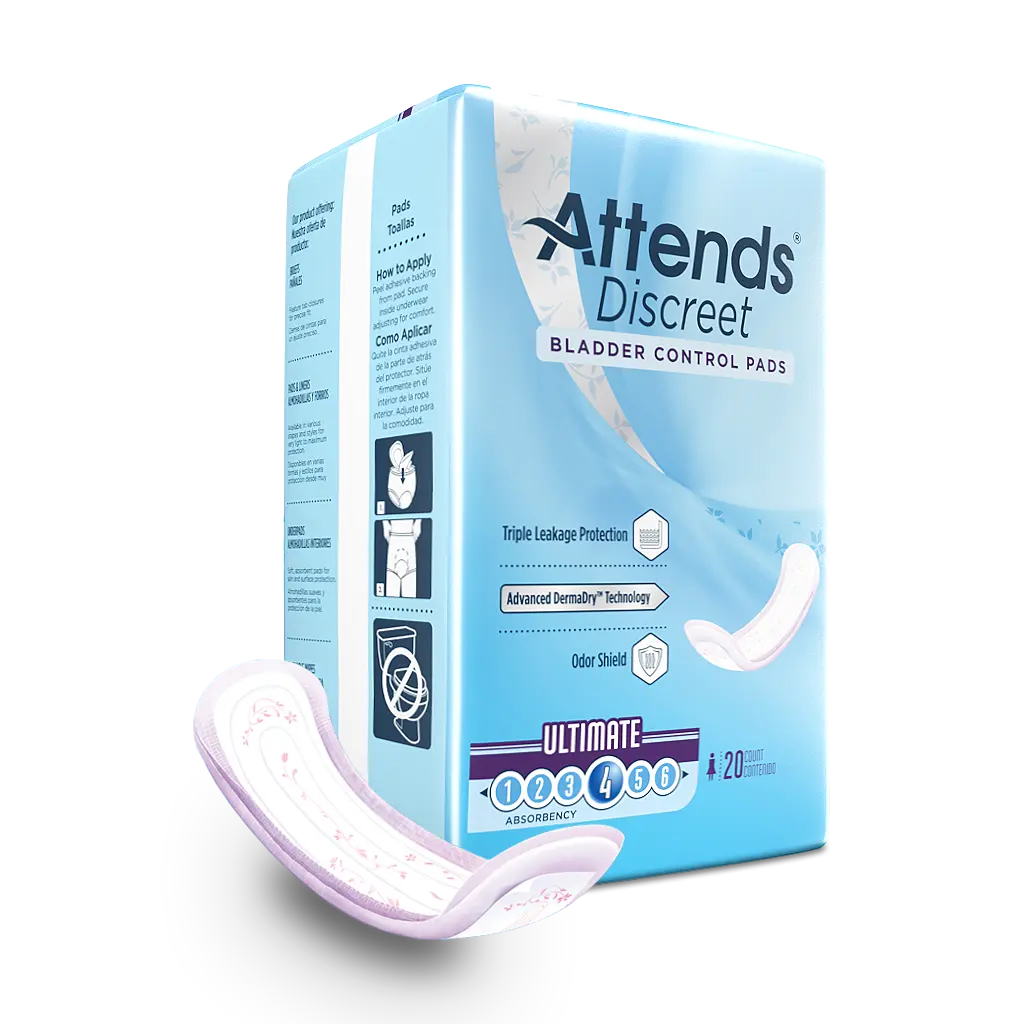 Attends Discreet Women's Ultimate Pads - Home Health Store Inc