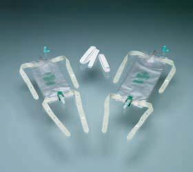 Leg Bag Medium 19oz Sterile Anti Reflux Valve & Velcro Straps - Ea/1 - Home Health Store Inc