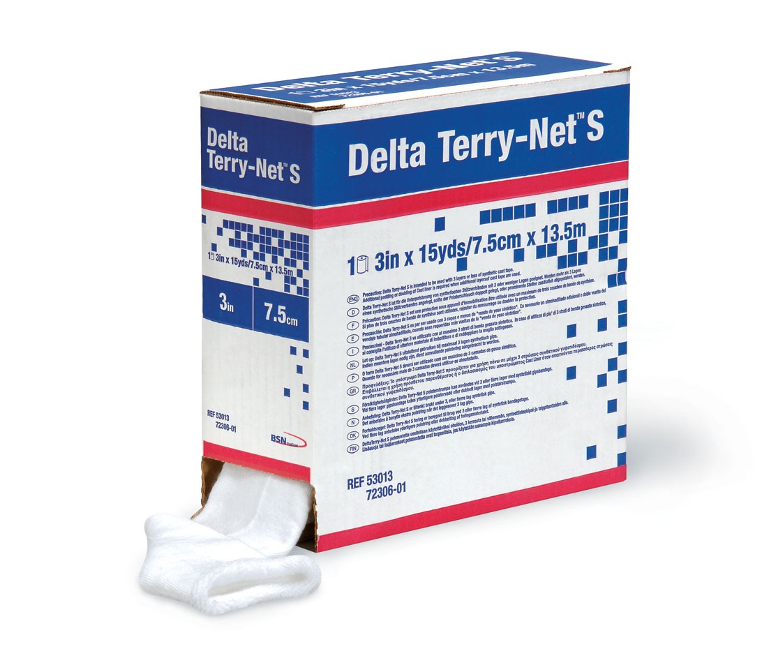 Delta Terry-Net S Synthetic Terry Cloth Stockinette 7.5cm X 13.5m - Box Of 1 - Home Health Store Inc