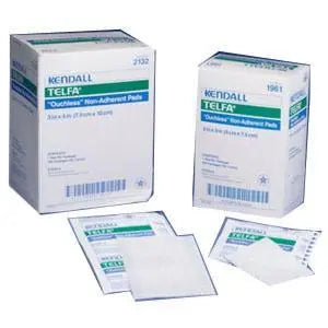 KND 1050 PK/50 TELFA OUCHLESS NON-ADHERENT STERILE DRESSINGS 3IN X 4IN