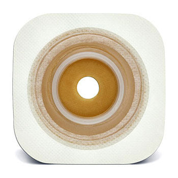 Little Ones® Two-Piece Flexible Stomahesive® Skin Barrier, 3-1/4" X 3-1/4" (8cm X 8xm) White, Cut-To-Fit Stoma Opening 1/2" - 3/4" (13mm - 19mm), Flange 1-1/4" (32mm) - Box Of 5 - Home Health Store Inc