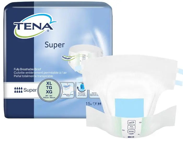 TENA® Super Incontinence Brief, Super Absorbency, X-Large