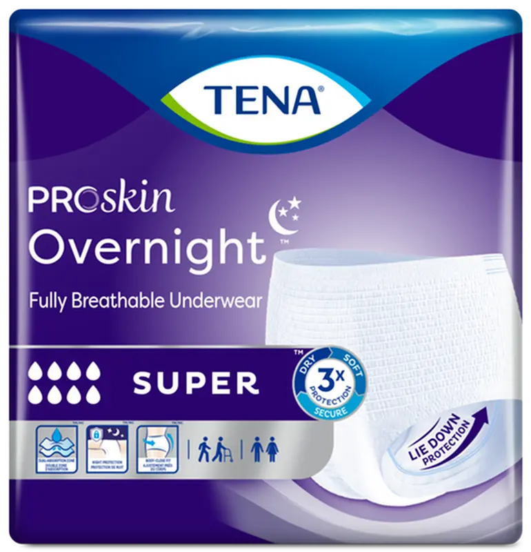 TENA Overnight Incontinence Underwear - Extra Large - 10s