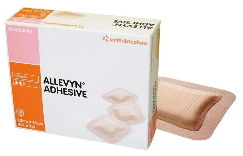 SNU 66000045 BX/10 ALLEVYN ADHESIVE FOAM DRESSING, SIZE 17.5CM X 17.5CM