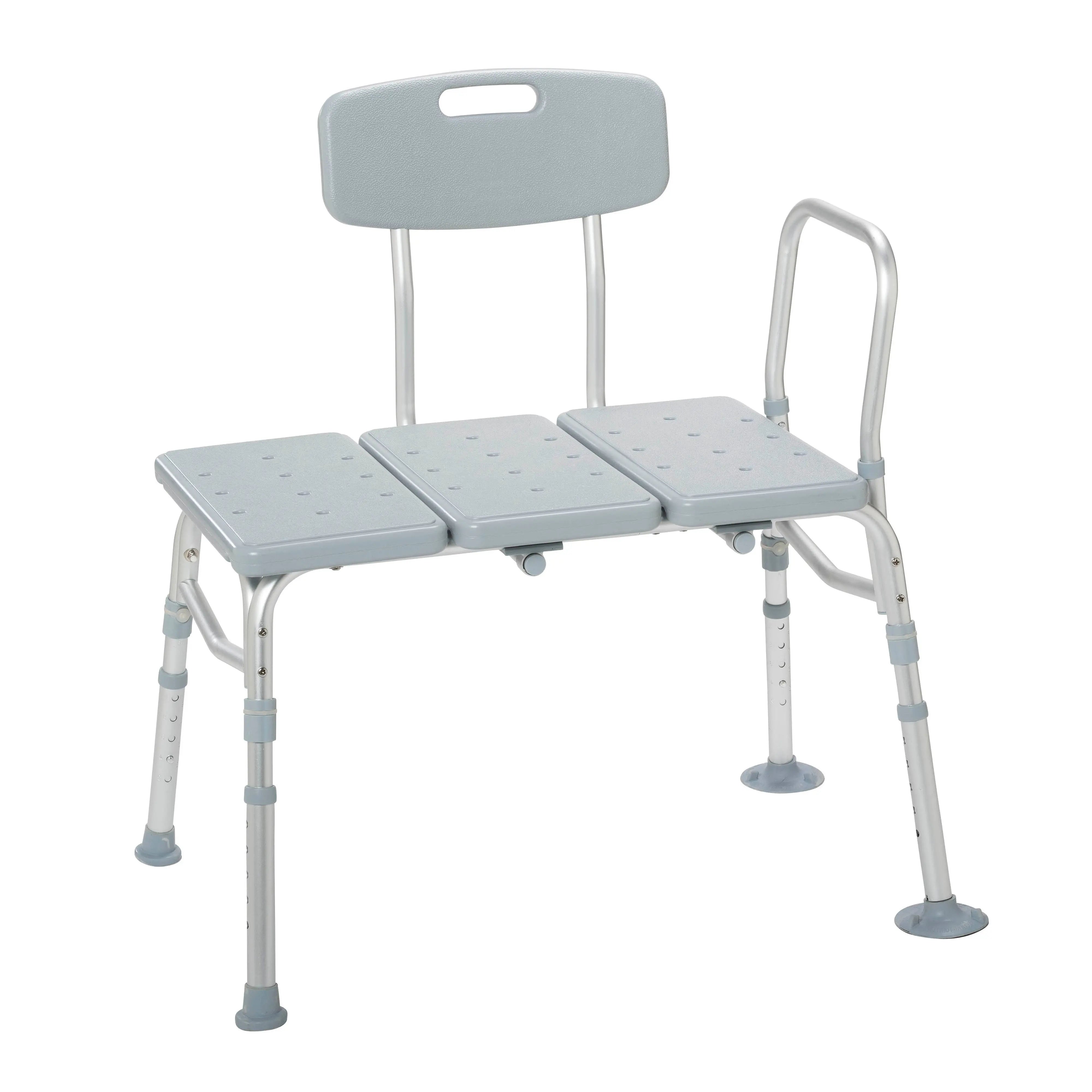 Plastic Transfer Bench with Adjustable Backrest - Home Health Store Inc