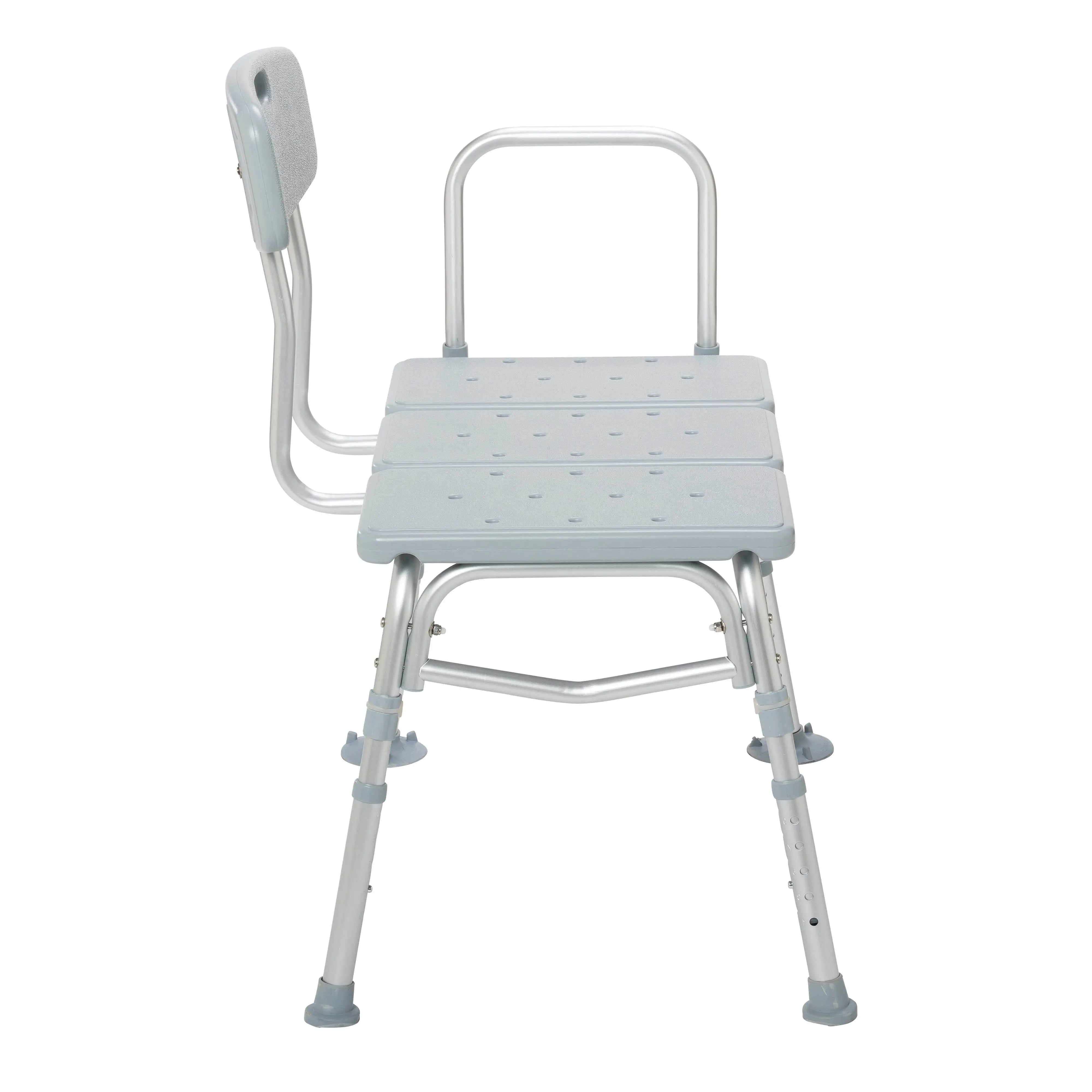 Plastic Transfer Bench with Adjustable Backrest - Home Health Store Inc