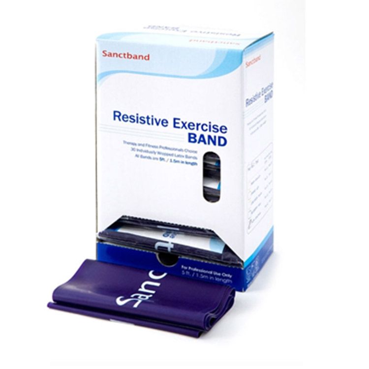 Sanctband Exercise Band Pack, Pre-cut 5'