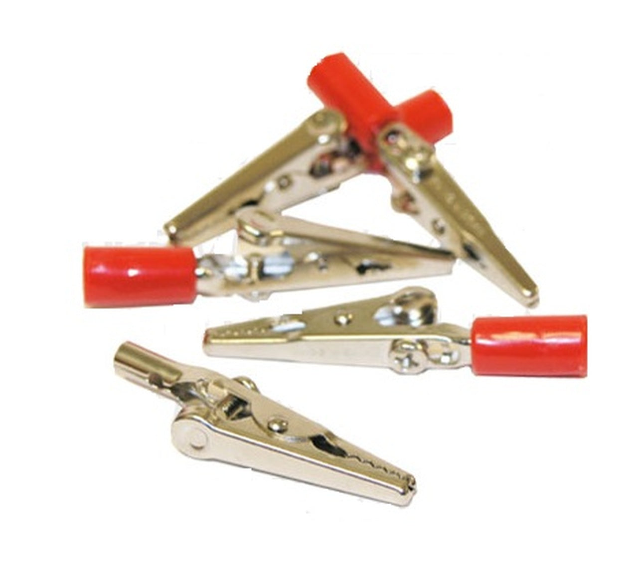 Pk/5 Adapter Alligator Clip F/Ecg Lead Wires 4mm - Home Health Store Inc