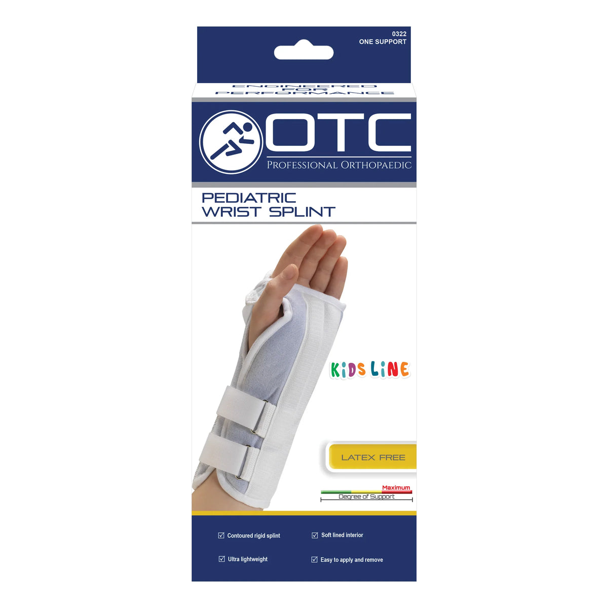 Kidsline Wrist Splint - Soft Foam