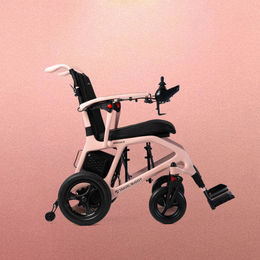 AEROLUX 2C Folding Carbon Fiber Power Wheelchair
