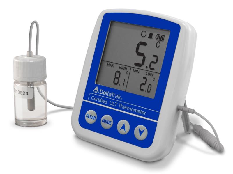 DeltaTrack Certified Min/Max Alarm Thermometer