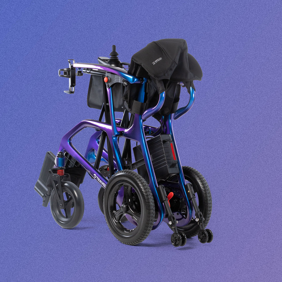 AEROLUX 2C Folding Carbon Fiber Power Wheelchair