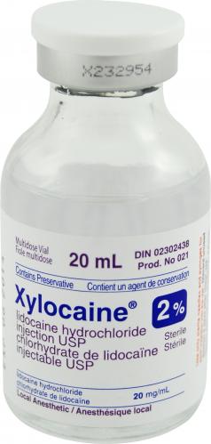 Xylocaine® Injections 2% plain, 20mL, Box 10 - Home Health Store Inc