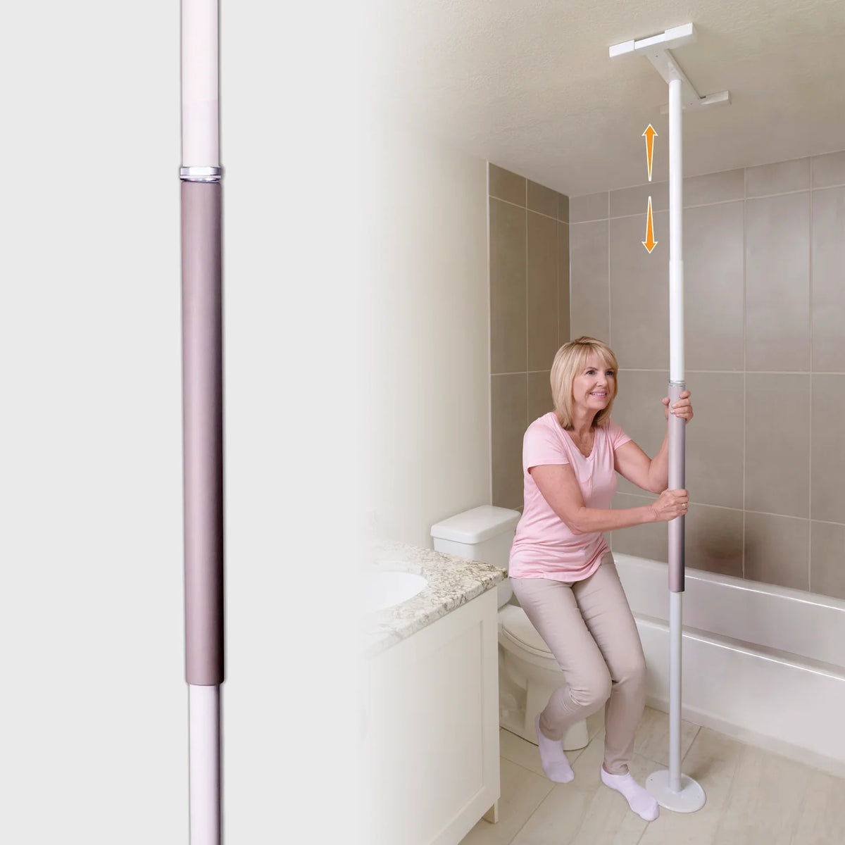 Stander Wonder Slim Security Pole