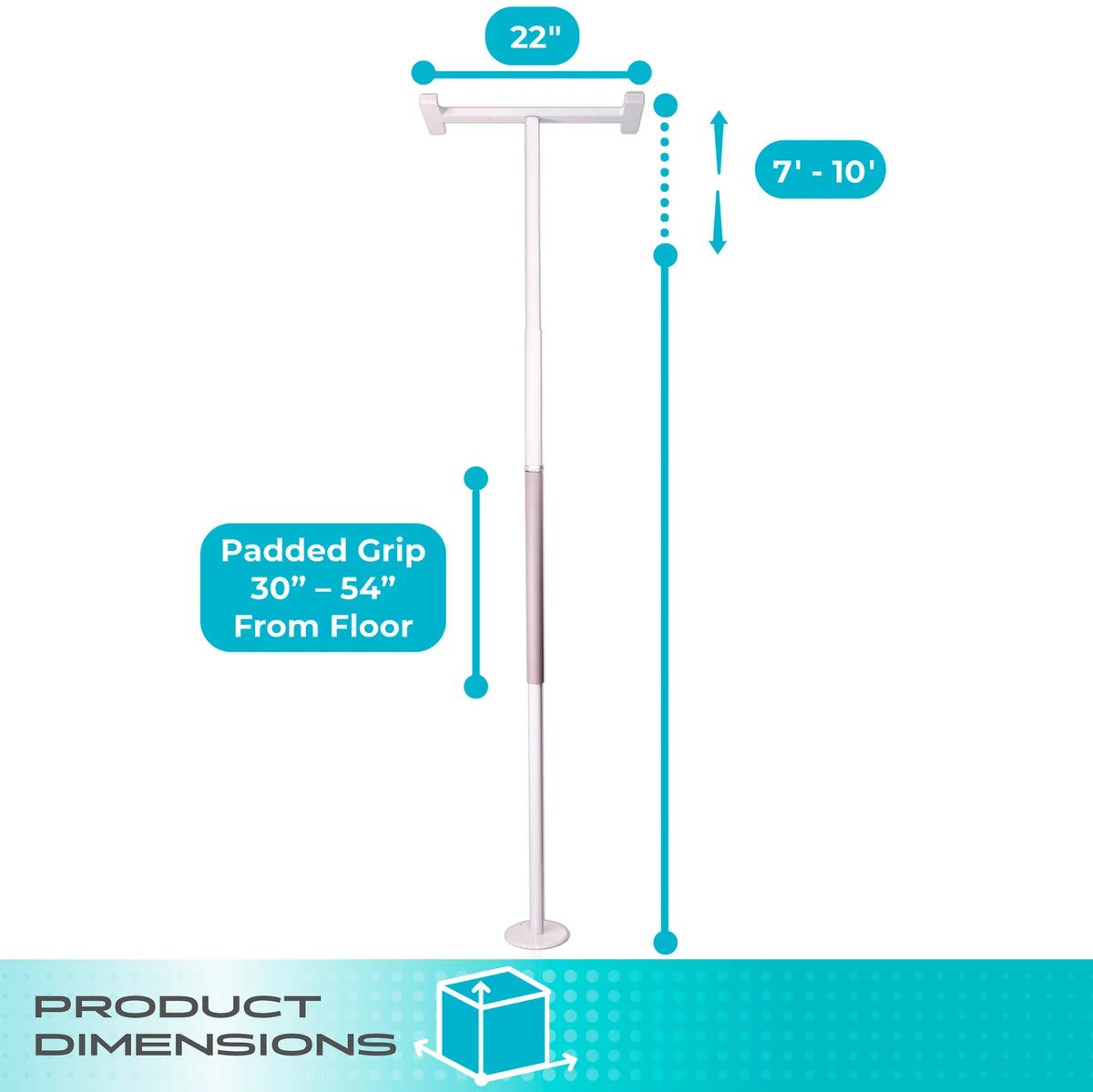 Stander Wonder Slim Security Pole