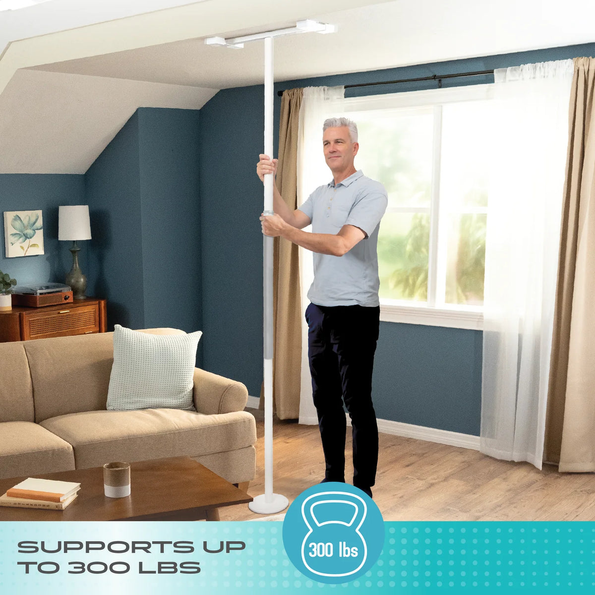 Stander Wonder Slim Security Pole