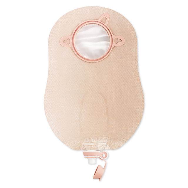 New Image Two-Piece Urostomy Pouch, Transparent 9" (23cm) - Box of 10