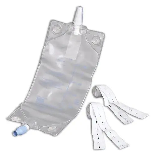 Microtek Leg Bag With Strap Buttons, Anti-Reflux Valve, Large - Ea/1 - Home Health Store Inc