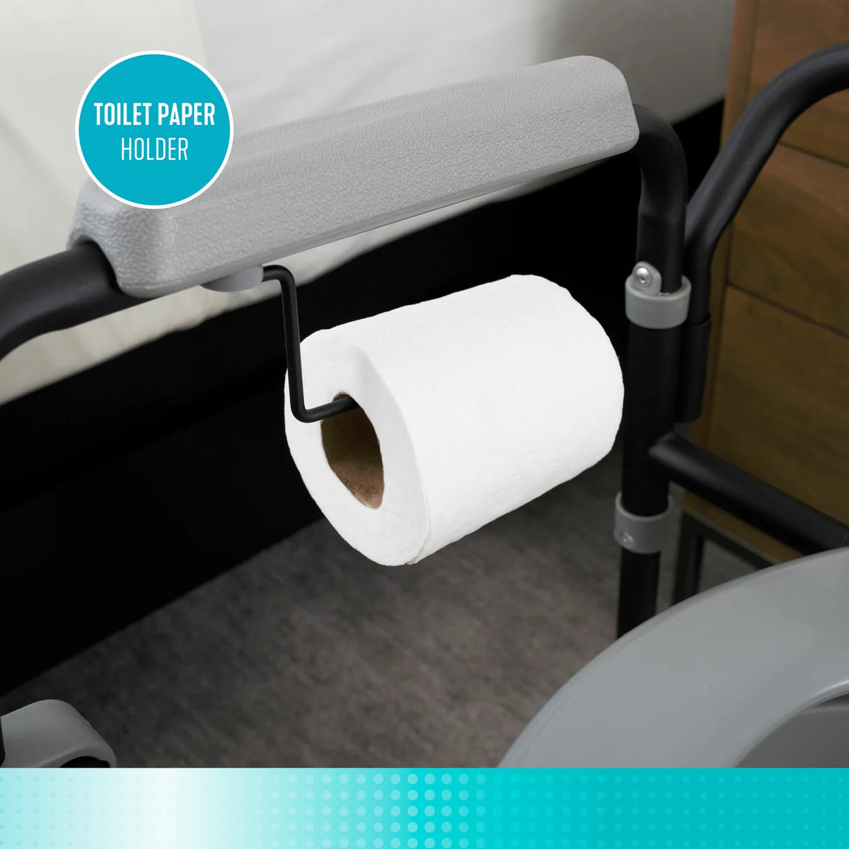 Stander Universal Bedside Folding Commode