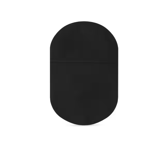 SenSura Mio Black Convex Soft Black 1-piece closed pouch