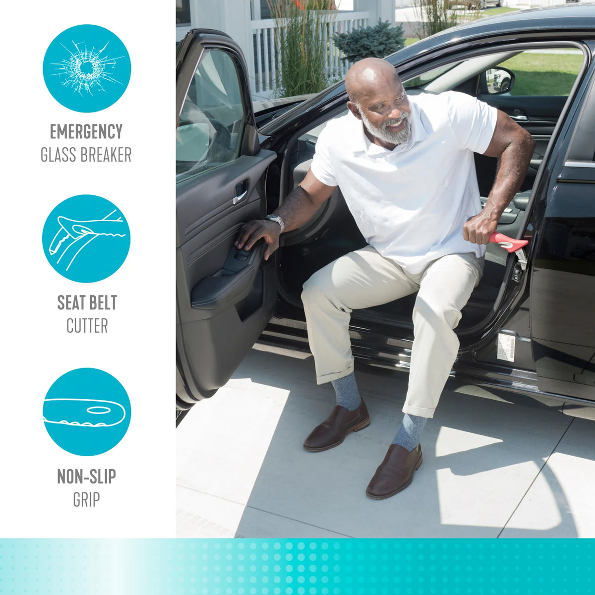 Standers Handy Bar Car Assist, Universal Fit