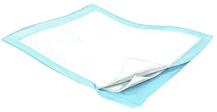 Cs/15bg (10ea/Bg) Simplicity Fluff Underpad Moderate Absorbency 23" X 36" Lt. Blue - Home Health Store Inc