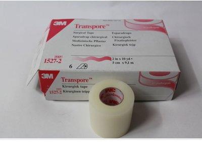 3M 1527-2 BX/6  TAPE TRANSPORE 2IN  X 10YDS