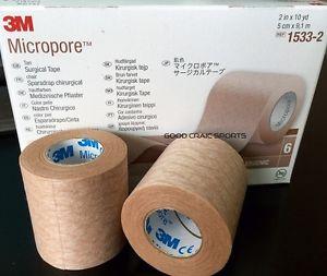 3M 1533-2 BX/6  TAPE MICROPORE 2IN X 10YD TAN