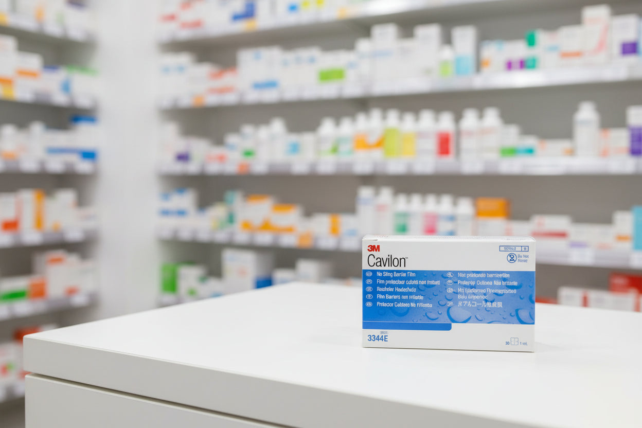 3M 3344 E BX/30  CAVILON NO STING BARRIER FILM WIPES *BILINGUAL PACKAGING*