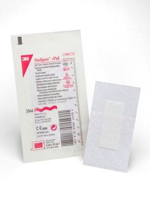 3M 3564E BX/50  DRESSING ADHESIVE ISLAND ABS/NON-ADH PAD STER 2.5 X 4IN MICRODON
