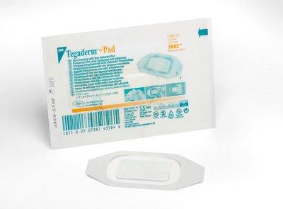 3M 3582 BX/50 DRESSING TRANSPARENT NON ADHERENT ABSORBENT PAD 5 X 7CM TEGAGERM+PAD