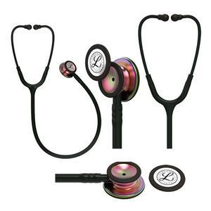 3M 5870 EA/1 LITTMANN III CLASSIC STETHOSCOPE 27" BLACK TUBE W/ RAINBOW FINISH & 2-SIDED CHESTPIECE