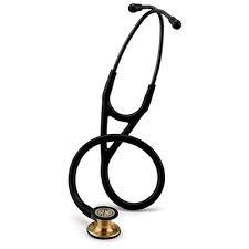 3M 6164 EA/1 LITTMAN CARDIOLOGY IV STETHOSCOPE 27", BRASS CHEST PIECE FINISH, BLACK.