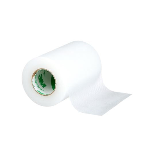Transpore Surgical Tape, Plastic, Transparent