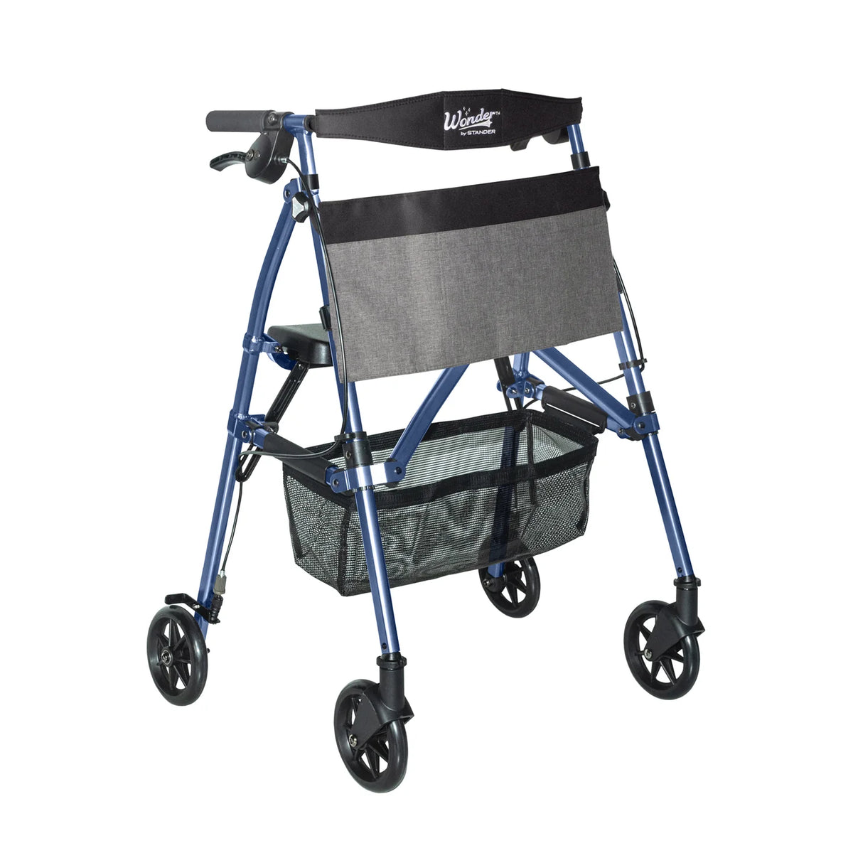 Wonder Rollator Plus 4-Wheeled Walker