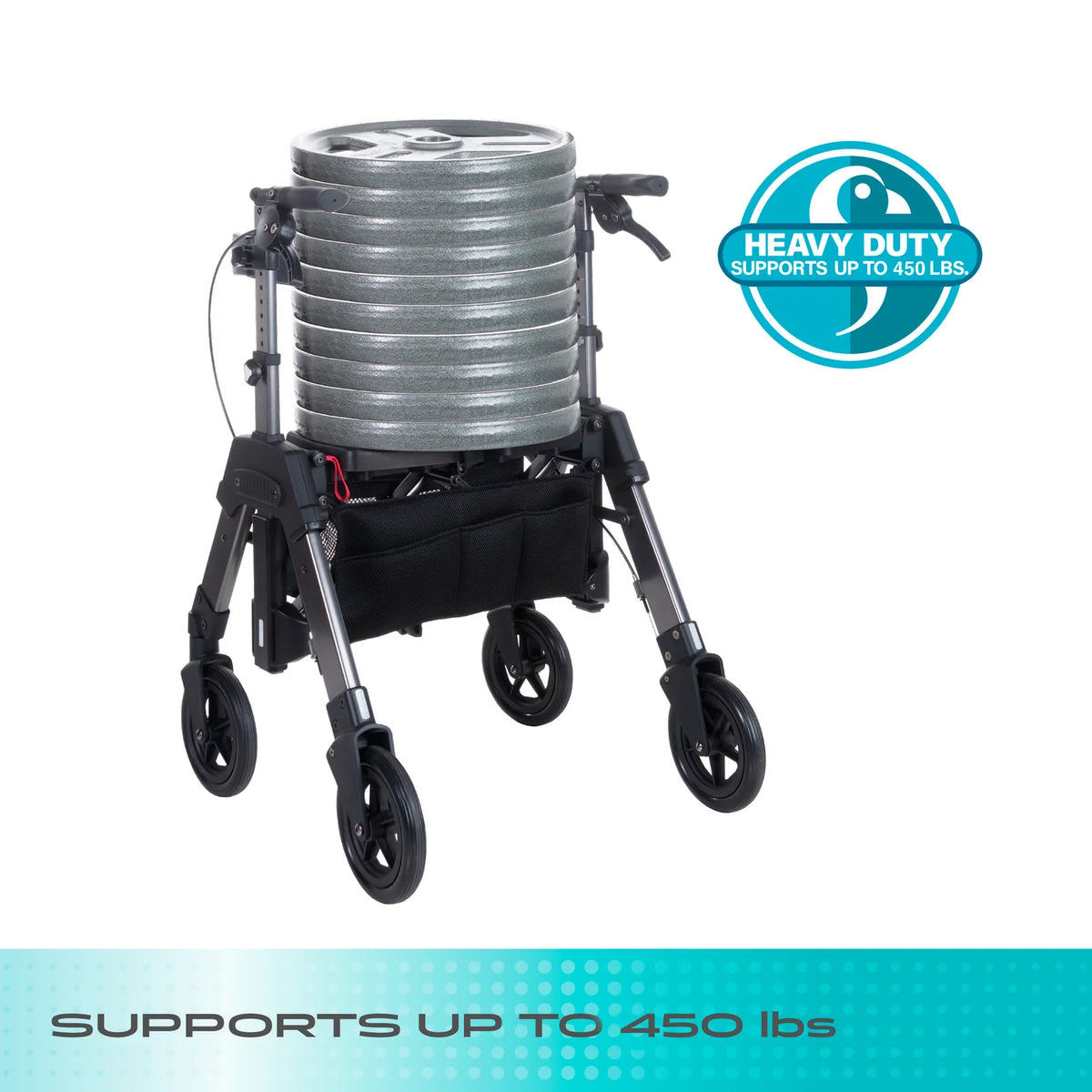 Wonder Rollator HD Bariatric Walker