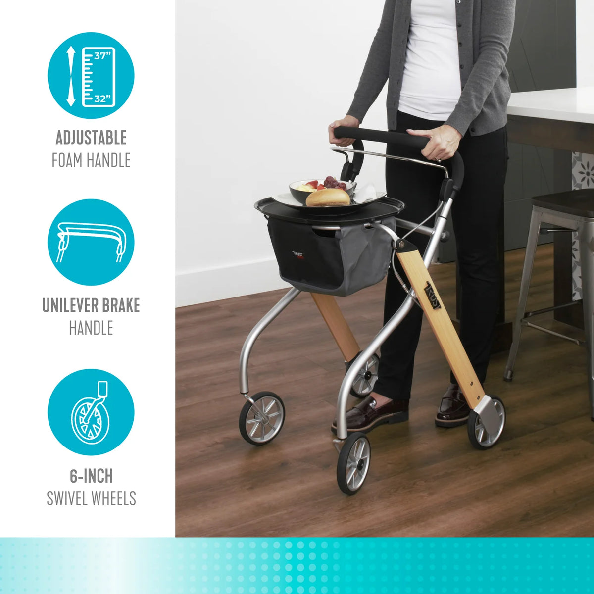 Trust Care Let's Go Indoor Rollator