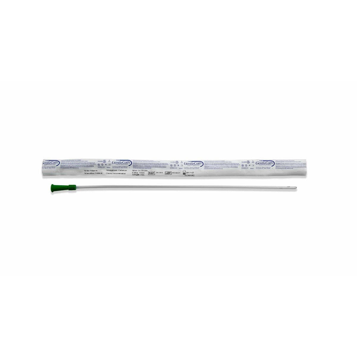 Gentlecath™ Female PVC Intermittent Urinary Catheter - Box of 100