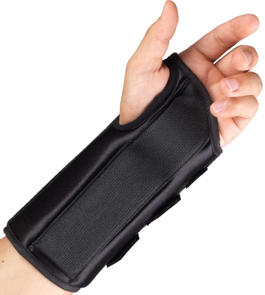 Otc Maximum 8" Wrist Splint Left Black Small W/ Removable Palmar Splint & Flexible Stays - Ea/1 - Home Health Store Inc