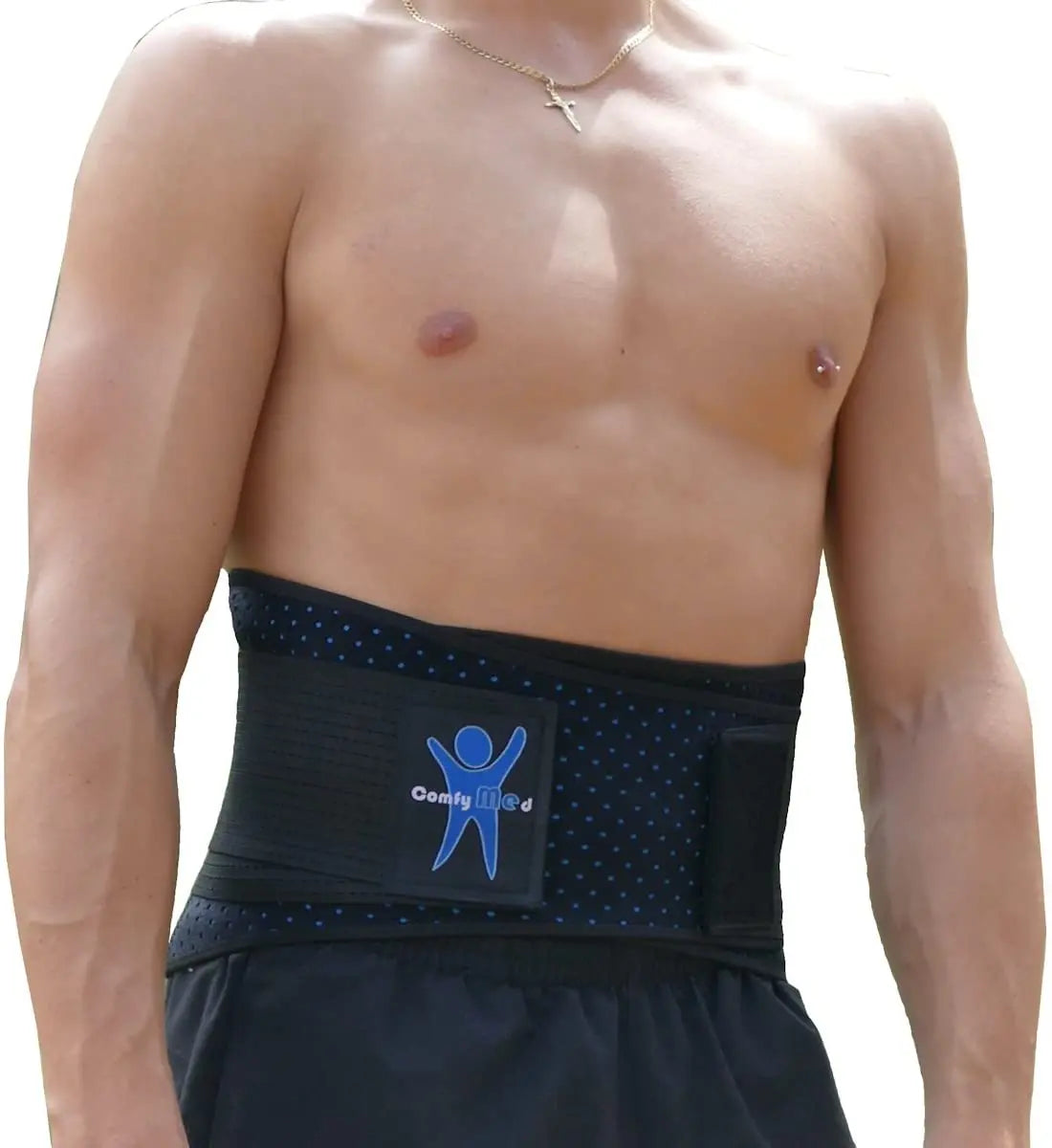 Flat Panel Cool Comfort 7" Support Belt Right-Side 2 5/8" Opening 3/4" From Bottom Beige (Non-Returnable) - Ea/1 - Home Health Store Inc