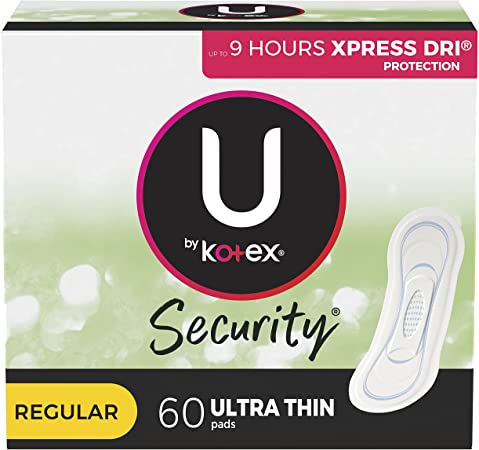 U by KOTEX® SECURITY* Ultra Thin Pads Regular NonWing - Home Health Store Inc