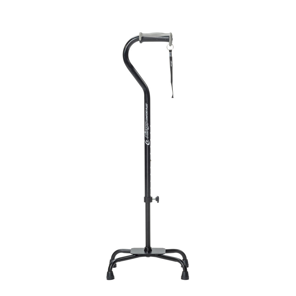 Airgo Comfort-Plus Adjustable Quad Cane, Large Base