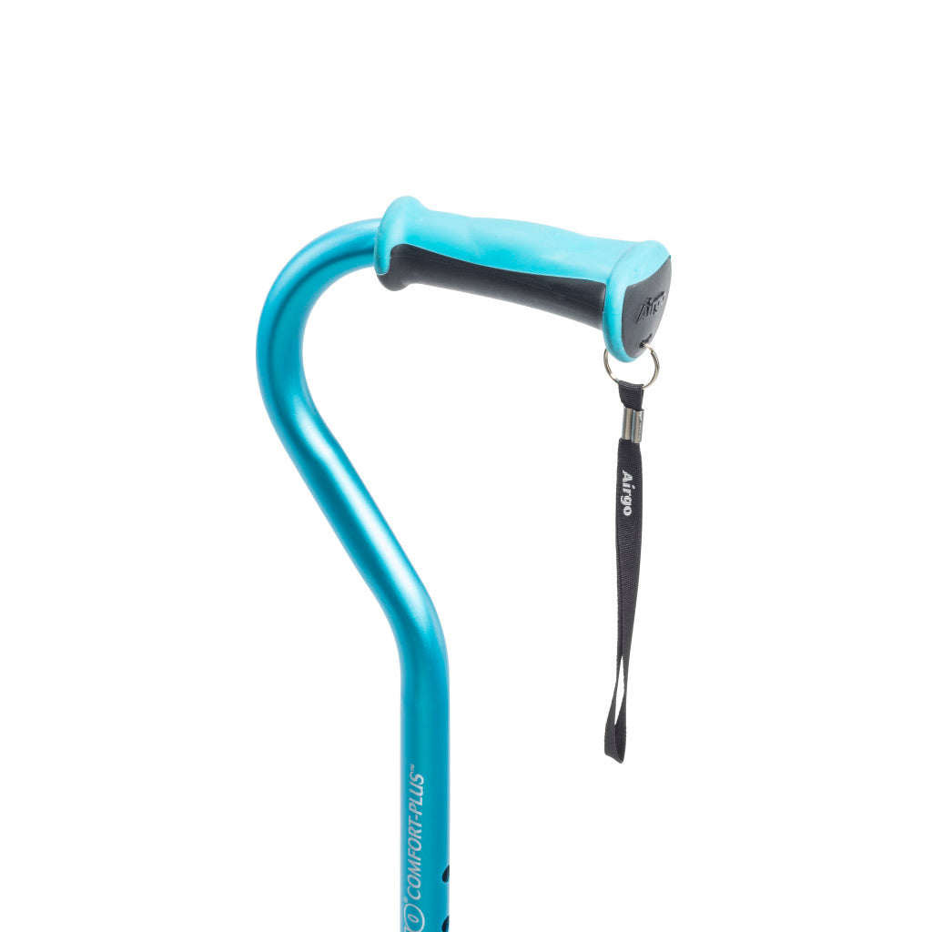 Airgo Comfort-Plus Adjustable Quad Cane, Small Base